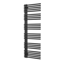 Radiátor kombinovaný Isan Calypso 124,6x60 cm černá matná DCAL12460600SK51