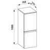 Koupelnová skříňka nízká Laufen Pro S 35x33,5x100 cm bílá lesk H4831120954751