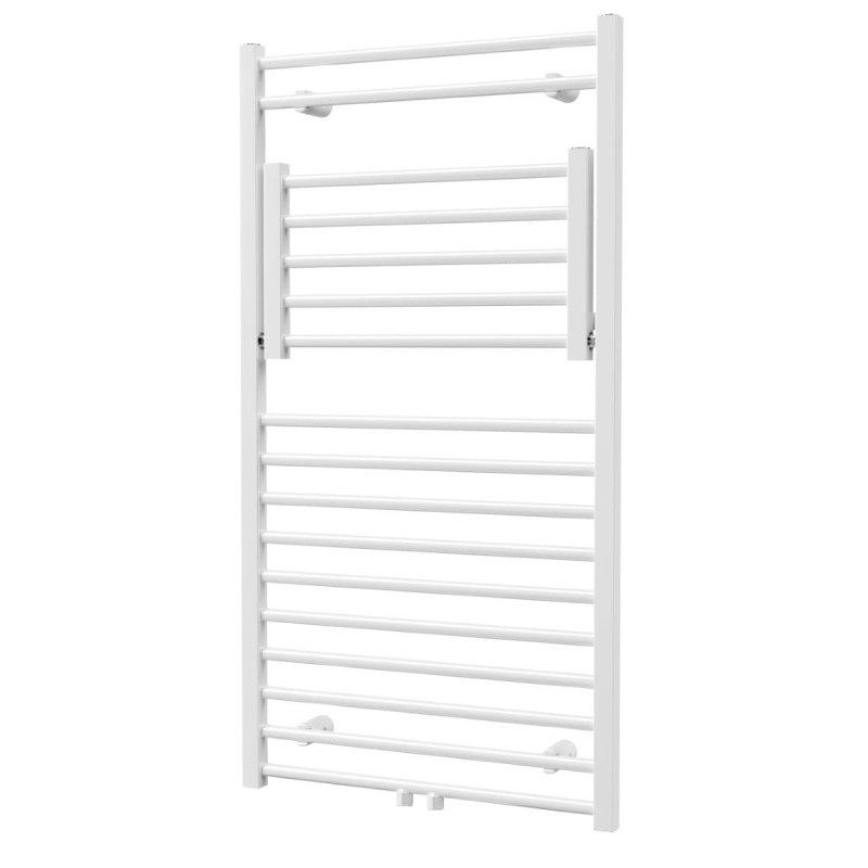 Radiátor ISAN Flexi 155,5x60 cm bílá, středové připojení DFLE15550600SS