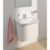 Koupelnová skříňka pod umyvadlo Laufen Pro Nordic 55x37,2x37,2 cm bílá lesk 8303.7.095.464.1
