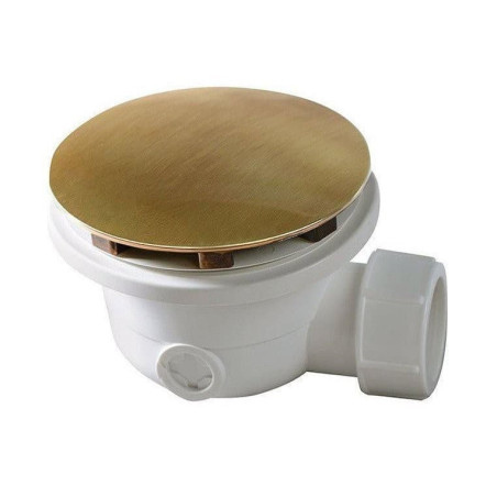 Vaničkový sifon Polysan průměr otvoru 90 mm, DN40, krytka bronz 1711A