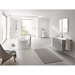 Vanová baterie GROHE Essence bez podomítkového tělesa Hard Graphite 25248A01