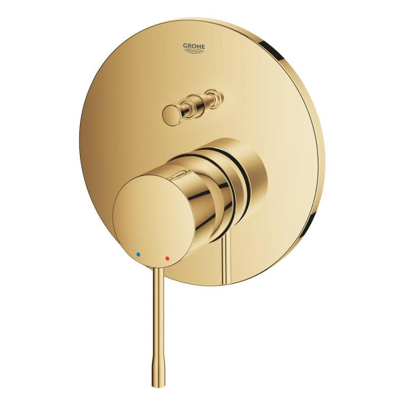 Sprchová a vanová baterie GROHE Essence bez podomítkového tělesa Cool Sunrise 24167GL1