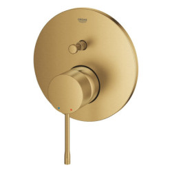 Sprchová a vanová baterie GROHE Essence bez podomítkového tělesa kartáčovaný Cool Sunrise 24167GN1