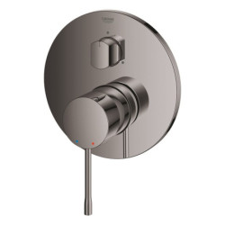 Sprchová a vanová baterie GROHE Essence bez podomítkového tělesa Hard Graphite 24169A01