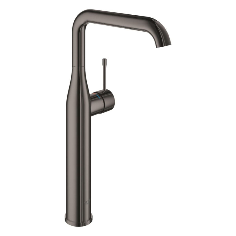 Vysoká umyvadlová baterie GROHE Essence bez výpusti Hard Graphite 24170A01