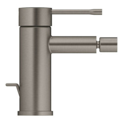Bidetová baterie GROHE Essence s výpustí kartáčovaný Hard Graphite 24178AL1