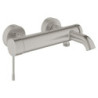 Vanová baterie GROHE Essence bez sprchového setu 150 mm supersteel 25250DC1