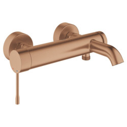Vanová baterie GROHE Essence bez sprchového setu 150 mm kartáčovaný Warm Sunset 25250DL1