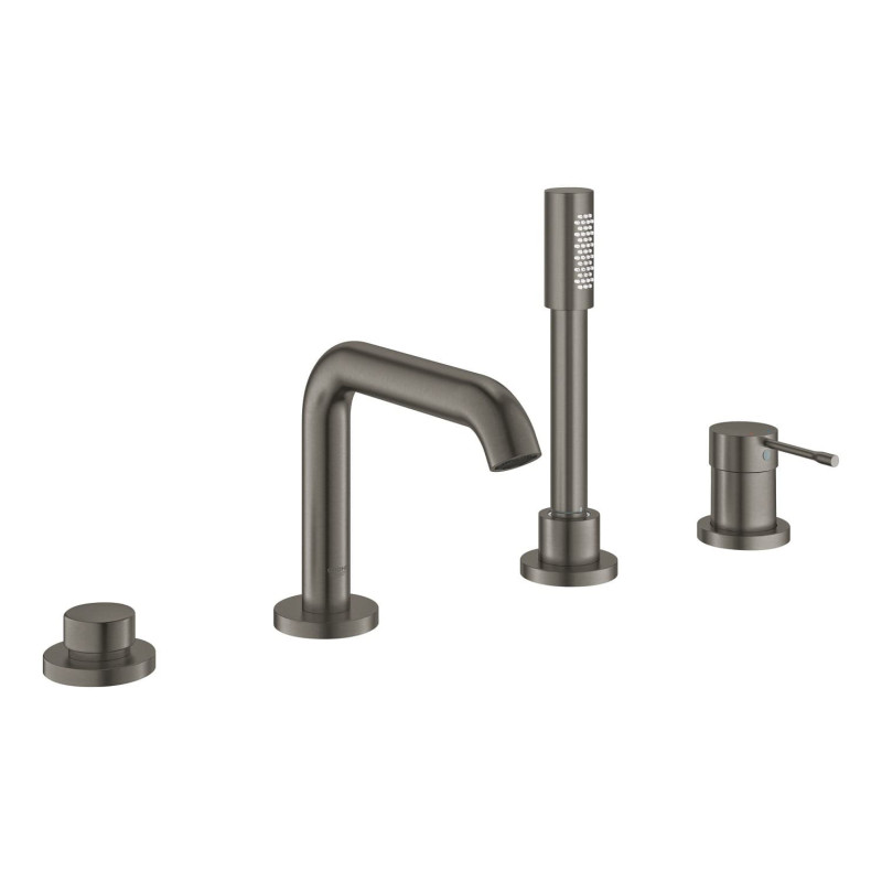 Vanová baterie GROHE Essence bez podomítkového tělesa kartáčovaný Hard Graphite 25251AL1