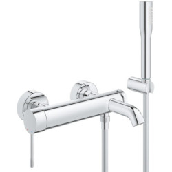 Vanová baterie GROHE Essence se sprchovým setem 150 mm chrom 25249001