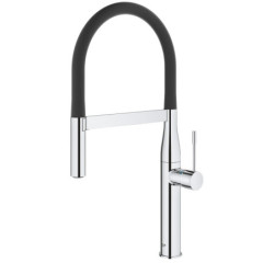 Dřezová baterie GROHE Essence se silikonovým ramínkem chrom 30503000