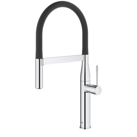 Dřezová baterie GROHE Essence se silikonovým ramínkem chrom 30503000