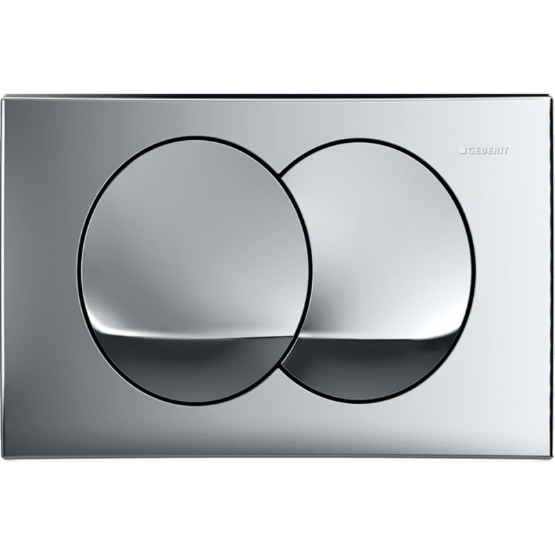 Ovládací tlačítko Geberit Delta Zero plast pochromovaná 115.100.21.5