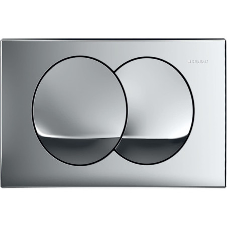 Ovládací tlačítko Geberit Delta Zero plast pochromovaná 115.100.21.5