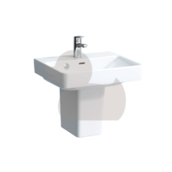 Umyvadlo Laufen Pro S 55x46,5 cm otvor pro baterii uprostřed H8109620001041