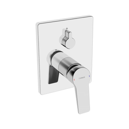 Sprchová a vanová baterie Hansa Twist bez podomítkového tělesa chrom 89849083