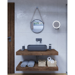Deska pod umyvadlo Naturel Dolce 90x8x50 cm dub charleston DO9050DT