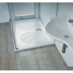Sprchová vanička obdélníková Ravak 120x70 cm litý mramor XA03G101010