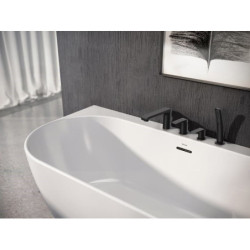 Vanová baterie Ravak FLAT černá X070176