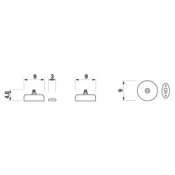Prádelní šňůra 2 metry Jika Generic nerez H3893D50040001