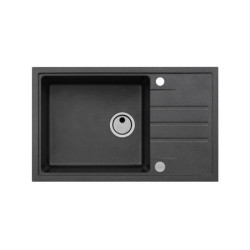 Set dřezu a baterie Alveus Intermezzo 130 + Tonia / 91 černá SETA027