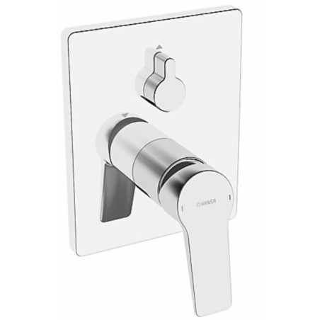 Sprchová a vanová baterie Hansa Twist bez podomítkového tělesa chrom 89843083