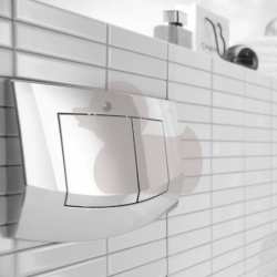 Ovládací tlačítko Tece Ambia plast chrom mat 9240225