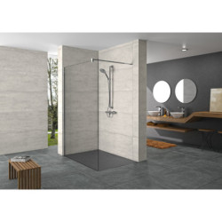 Sprchová zástěna Walk-In 130 cm Hüppe Design pure SIKOKHWI130