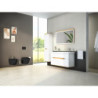 Bidet VitrA Shift závěsný černý, vnitřní přívod RN020BL
