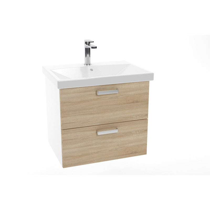 Naturel Vario skříňka s umyvadlem Brevis 60cm bílá/dub VARIO260ZBIDB