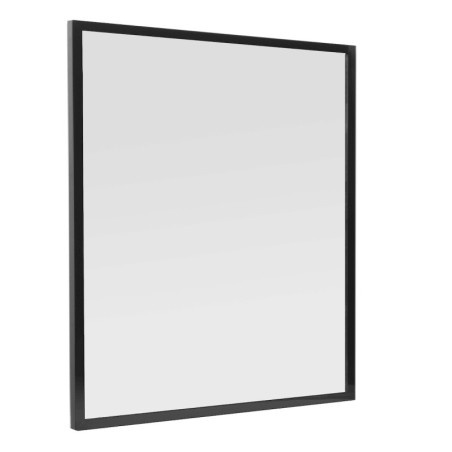 Zrcadlo Naturel Oxo v černém rámu, 80x80 cm, ALUZ8080C