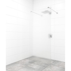 Sprchová zástěna Walk-in 90 cm SAT v barvě profilu chrom SATBWI90MSZAV