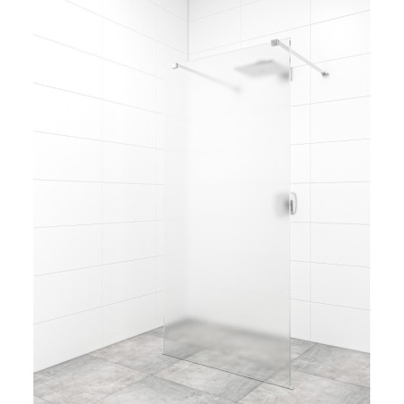 Sprchová zástěna Walk-in 90 cm SAT v barvě profilu chrom SATBWI90MSZAV