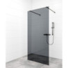 Sprchová zástěna Walk-in 80 cm SAT v barvě profilu Gun metal SATBWI80KSZAVGM