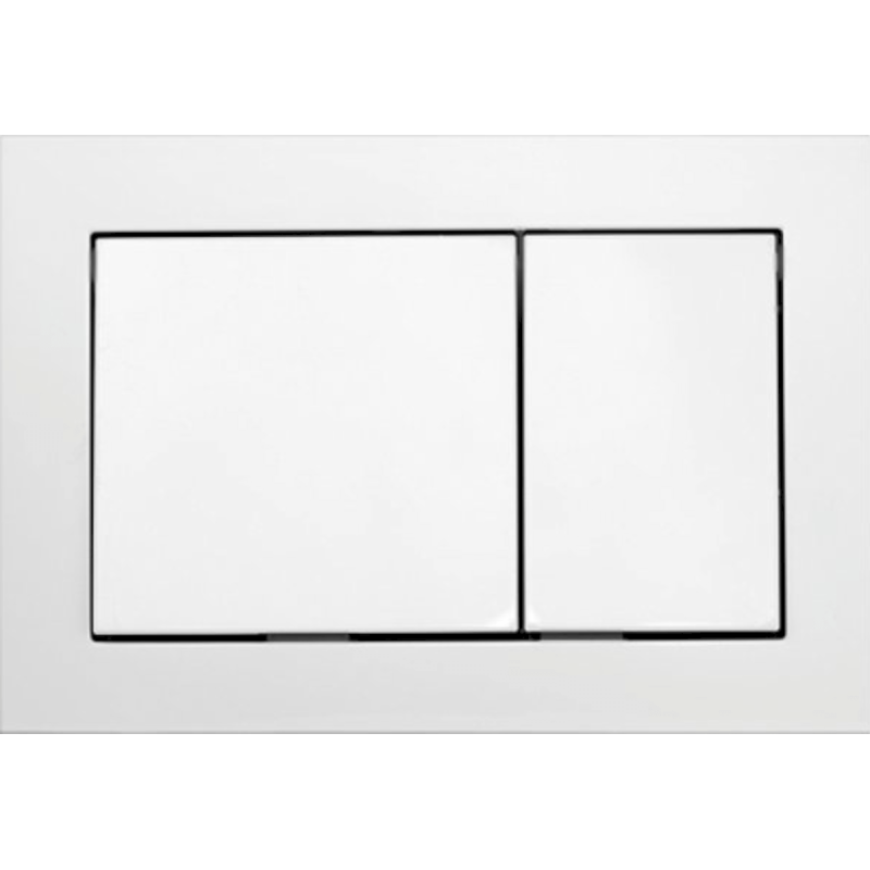 Ovládací tlačítko Tece Base plast bílá lesk 9240700