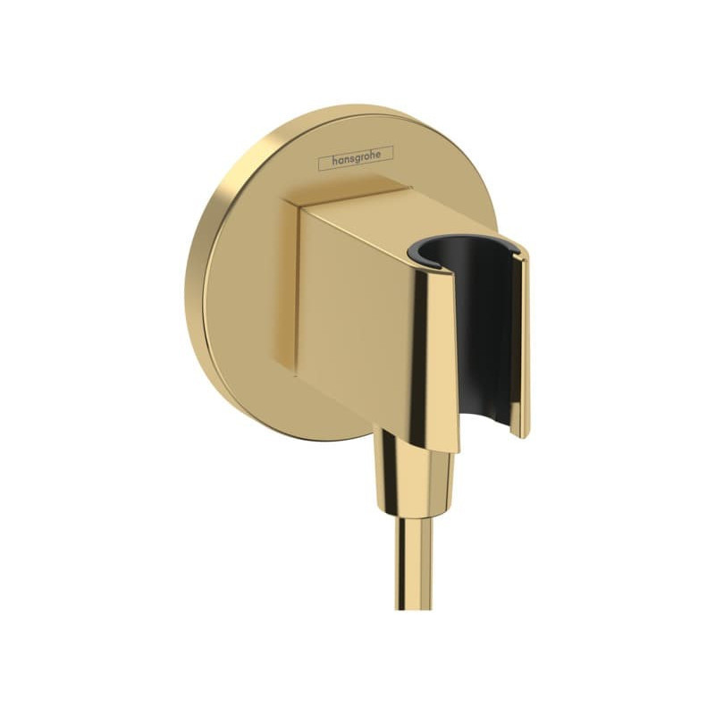 Podomítkový vývod Hansgrohe FixFit S na stěnu leštěný vzhled zlata 26888990