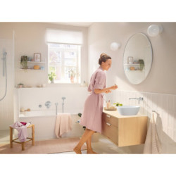 Sprchová a vanová baterie Hansgrohe Rebris S bez podomítkového tělesa chrom 72467000