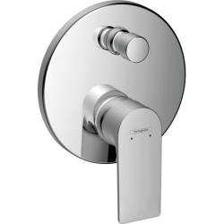 Sprchová a vanová baterie Hansgrohe Rebris E bez podomítkového tělesa chrom 72468000