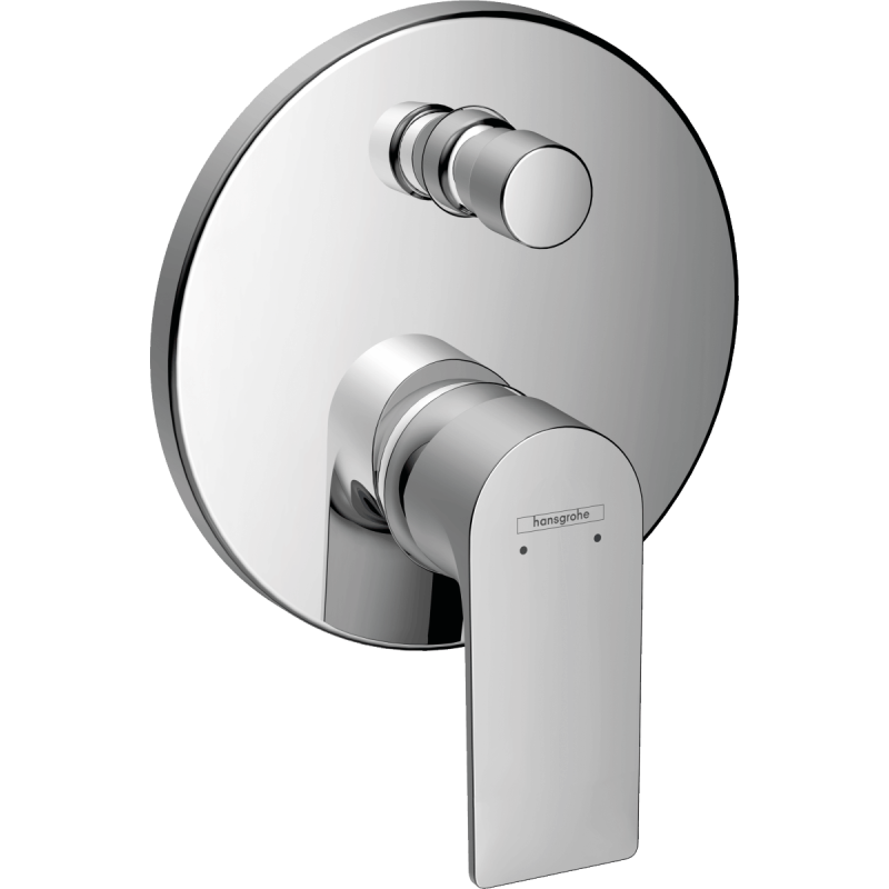 Sprchová a vanová baterie Hansgrohe Rebris E bez podomítkového tělesa chrom 72469000