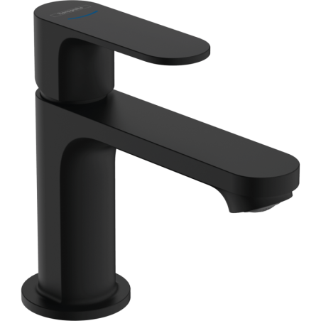 Ventil umyvadlový Hansgrohe Rebris S bez výpusti matná černá 72503670