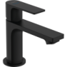 Ventil umyvadlový Hansgrohe Rebris E bez výpusti matná černá 72506670