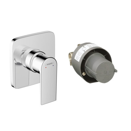 Sprchová baterie Hansgrohe Vernis Shape včetně podomítkového tělesa chrom 71662000