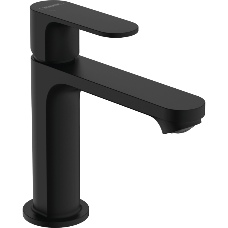 Umyvadlová baterie Hansgrohe Rebris S s výpustí matná černá 72527670