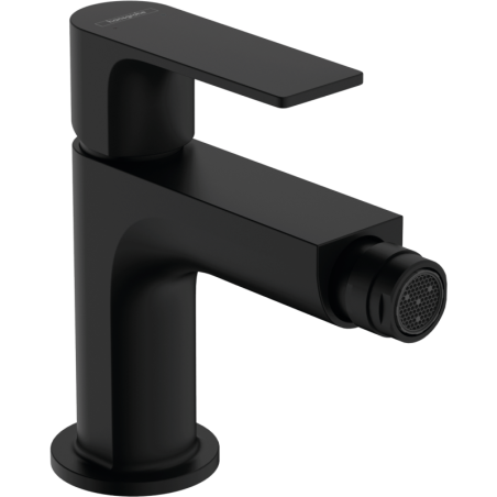Bidetová baterie Hansgrohe Rebris E s výpustí matná černá 72211670