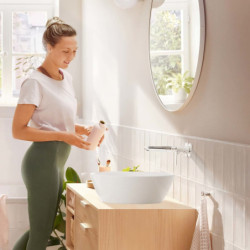 Umyvadlová baterie Hansgrohe Rebris S bez podomítkového tělesa chrom 72528000