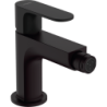 Bidetová baterie Hansgrohe Rebris S s výpustí matná černá 72212670
