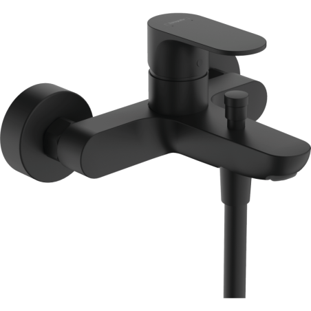 Vanová baterie Hansgrohe Rebris S bez sprchového setu 150 mm matná černá 72440670