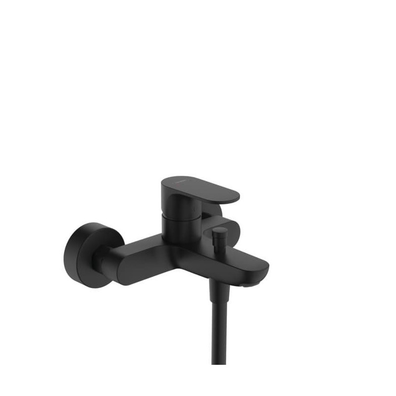 Vanová baterie Hansgrohe Rebris S bez sprchového setu 150 mm matná černá 72443670