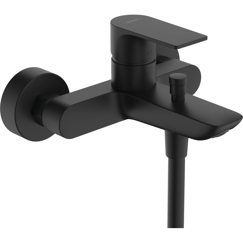 Vanová baterie Hansgrohe Rebris E bez sprchového setu 150 mm matná černá 72450670